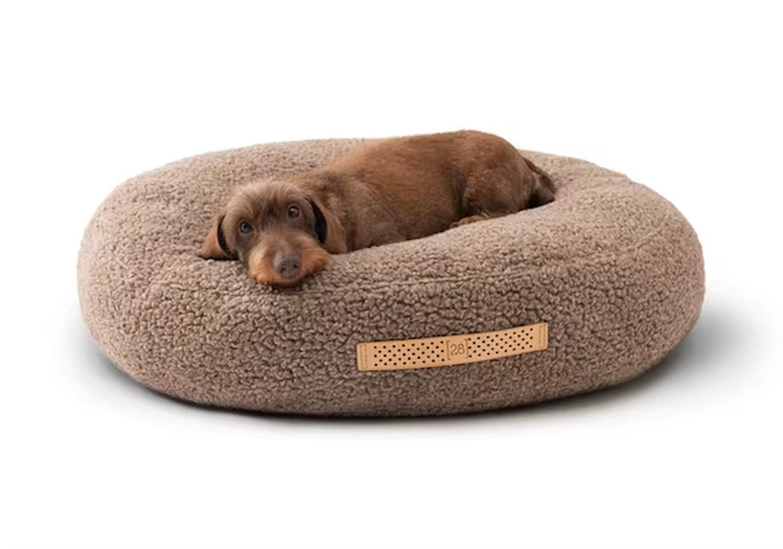 Yangyangpet Cheap Cama De Perro 40CM 120CM Custom Boucle Warm round Donut Cuddler Luxury Animal Bed Cat Boucle Pet Bed